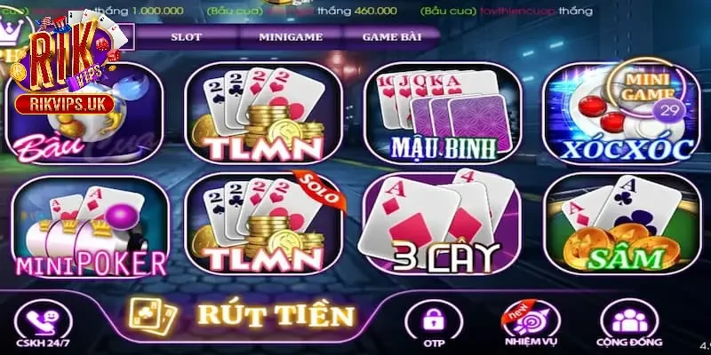 Dễ dàng tiếp cận với kho game bài đổi thưởng fujigame